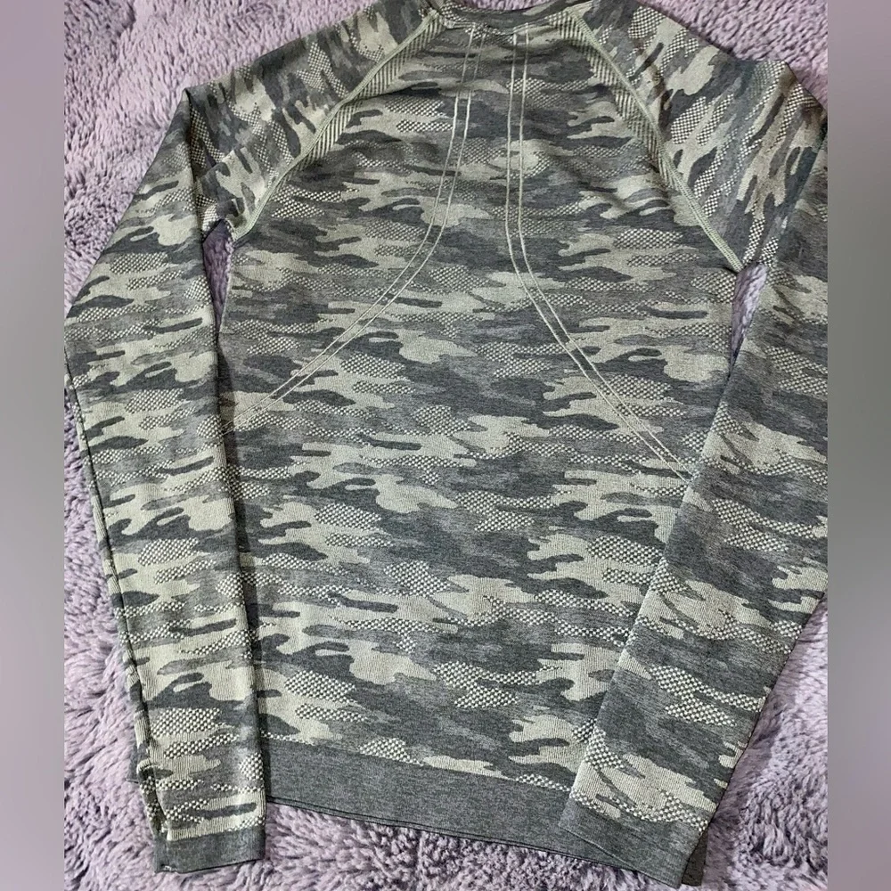 NWOT RYKA ATHLETIC CAMO LONG-SLEEVE TOP // SIZE SMALL💚_5